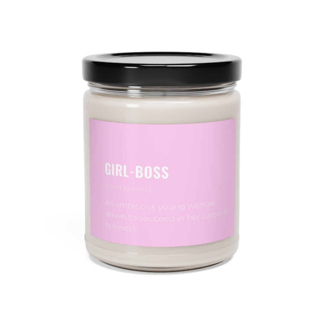 GIRL BOSS Scented Soy Candle, 9oz