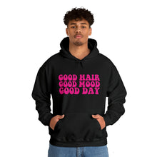 Load image into Gallery viewer, GOOD HAIR GOOD MOOD Hooded Sweatshirt
