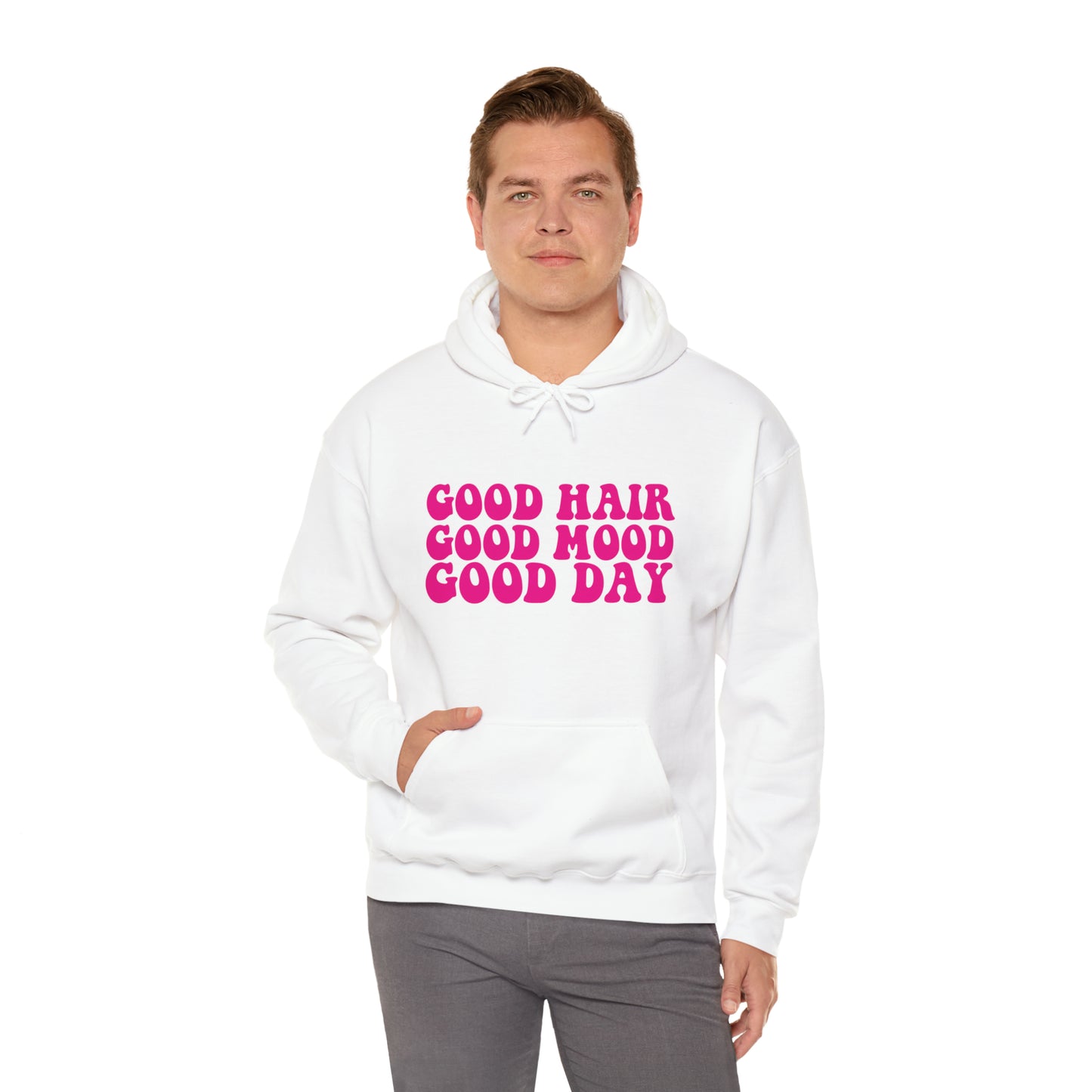 GOOD HAIR GOOD MOOD Hooded Sweatshirt