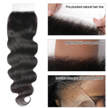 Load image into Gallery viewer, Brazilian Bodywave Lace Closures
