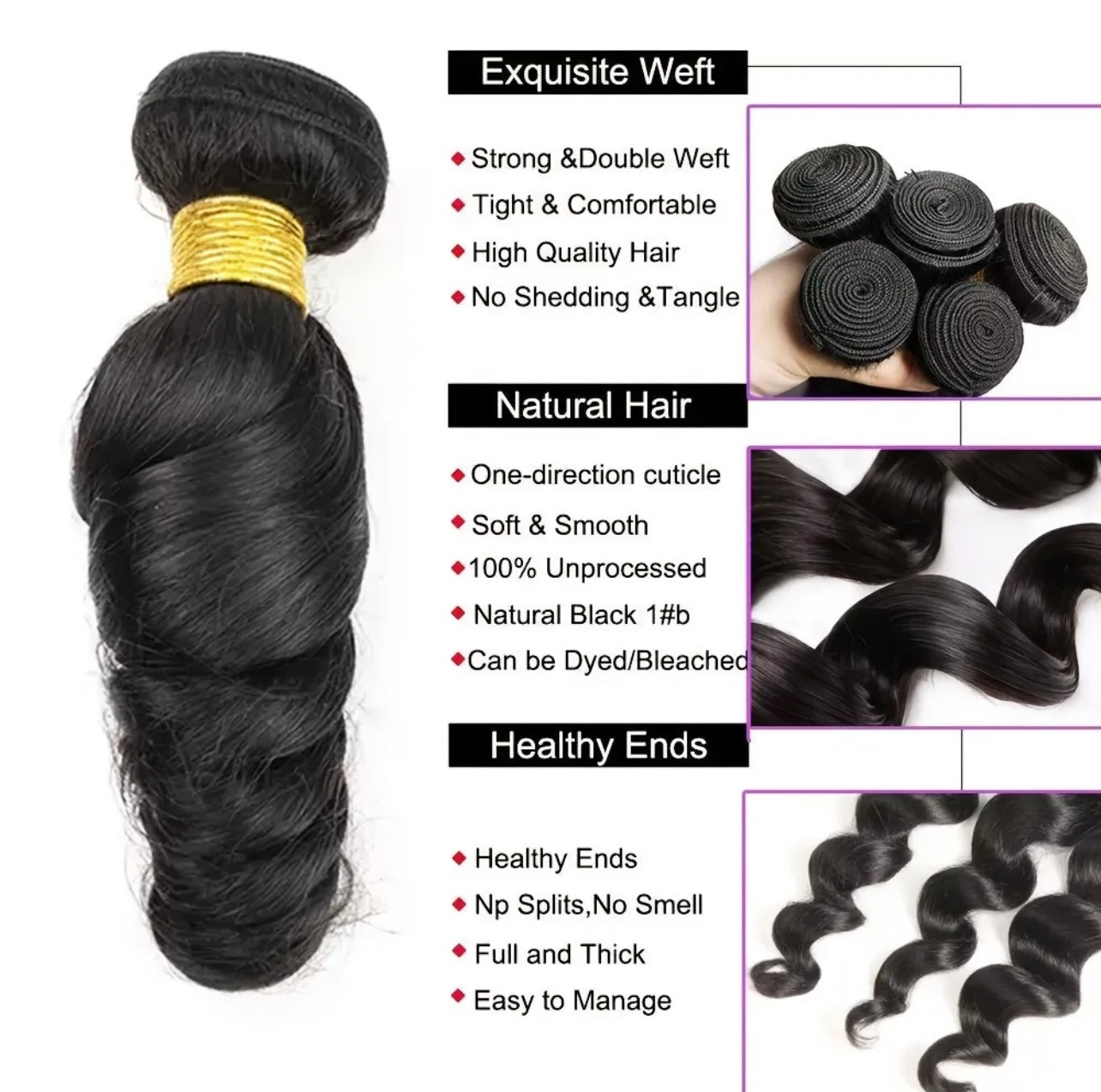 Brazilian Loosewave Single Bundle